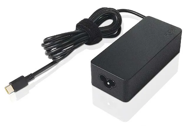 Lenovo 65W Standard AC Adapter (USB Type-C). Pienikokoinen ja tehokas verkkovirtalaturi ThinkPad-laitteille, jotka tukevat USB-C -latausta. J&auml;nnite 100-240V, 50