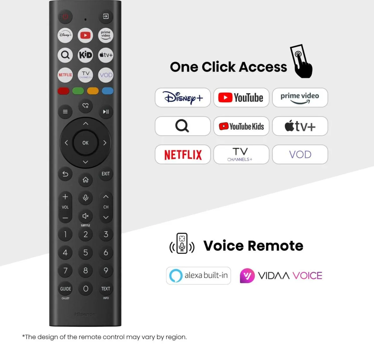 Hisense 75U7Q 75&quot; 4K Mini-LED VIDAA TV, 144 Hz, Dolby Vision, HDR10+