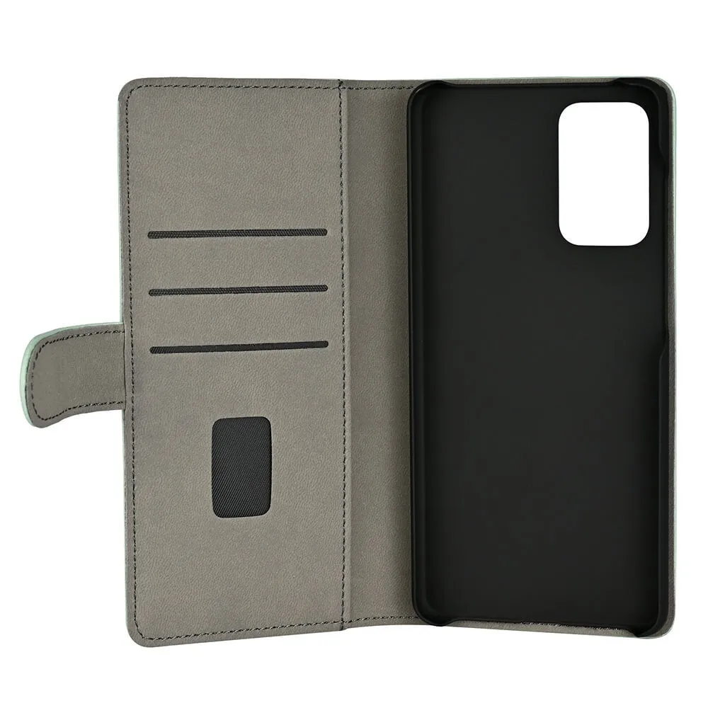 GEAR Wallet, Galaxy A72 - plånboksfodral, Grön