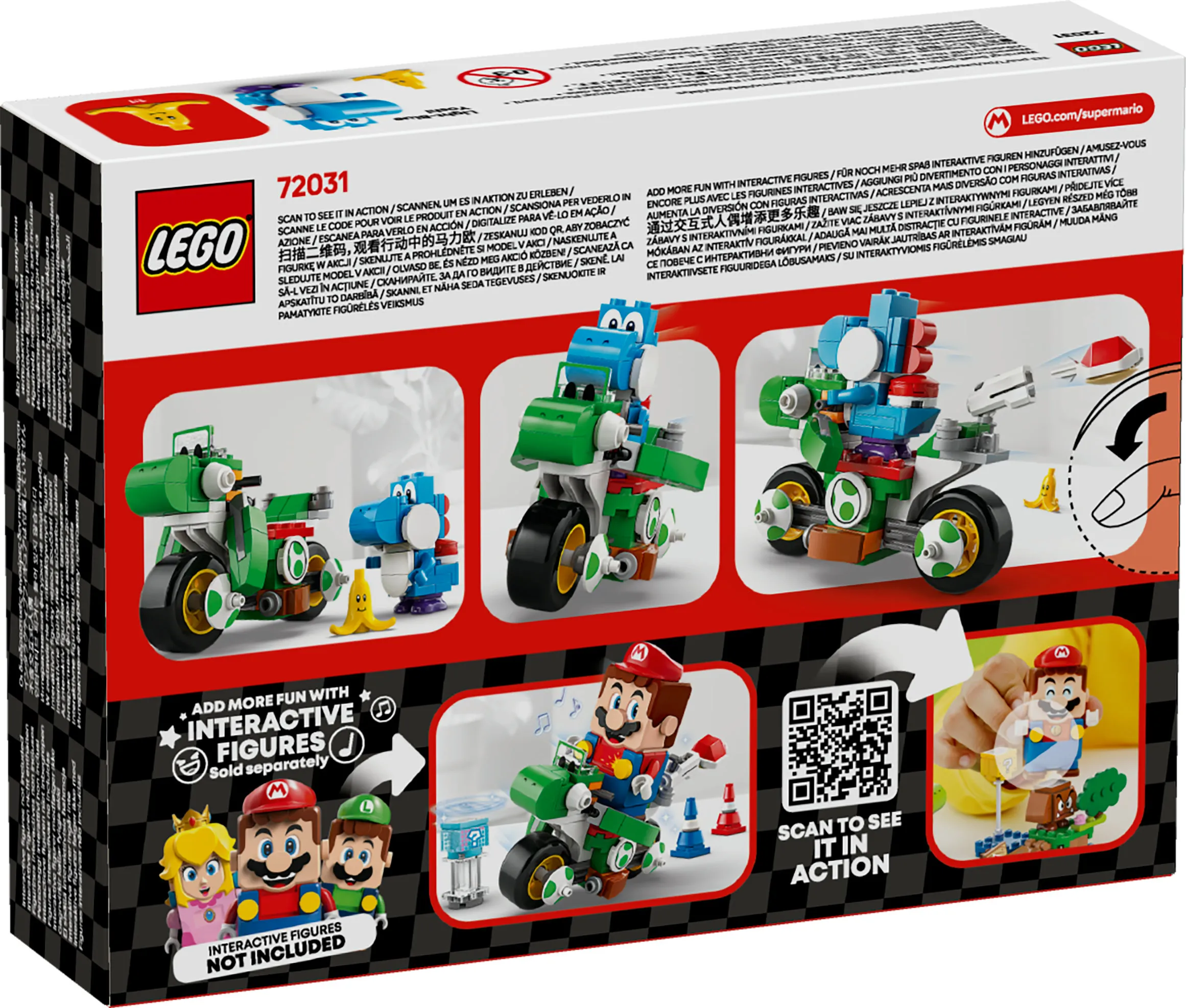 LEGO Super Mario Mario Kart &ndash; Yoshi Bike 72031
