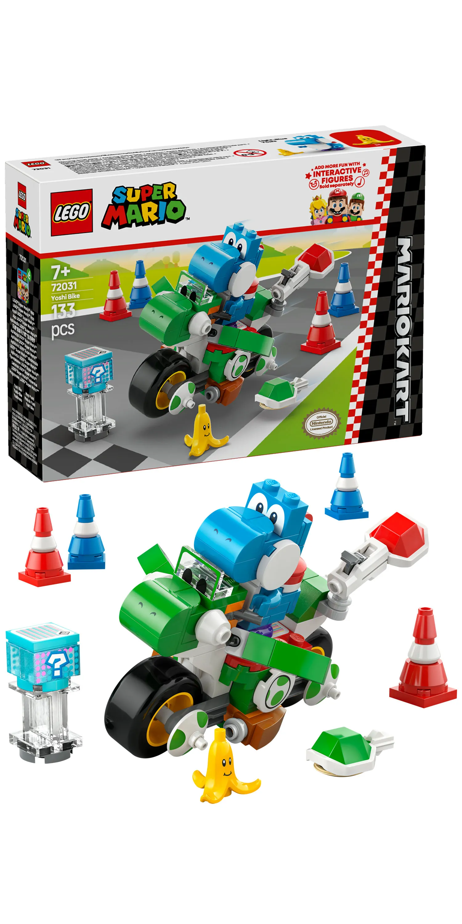 LEGO Super Mario Mario Kart &ndash; Yoshi Bike 72031