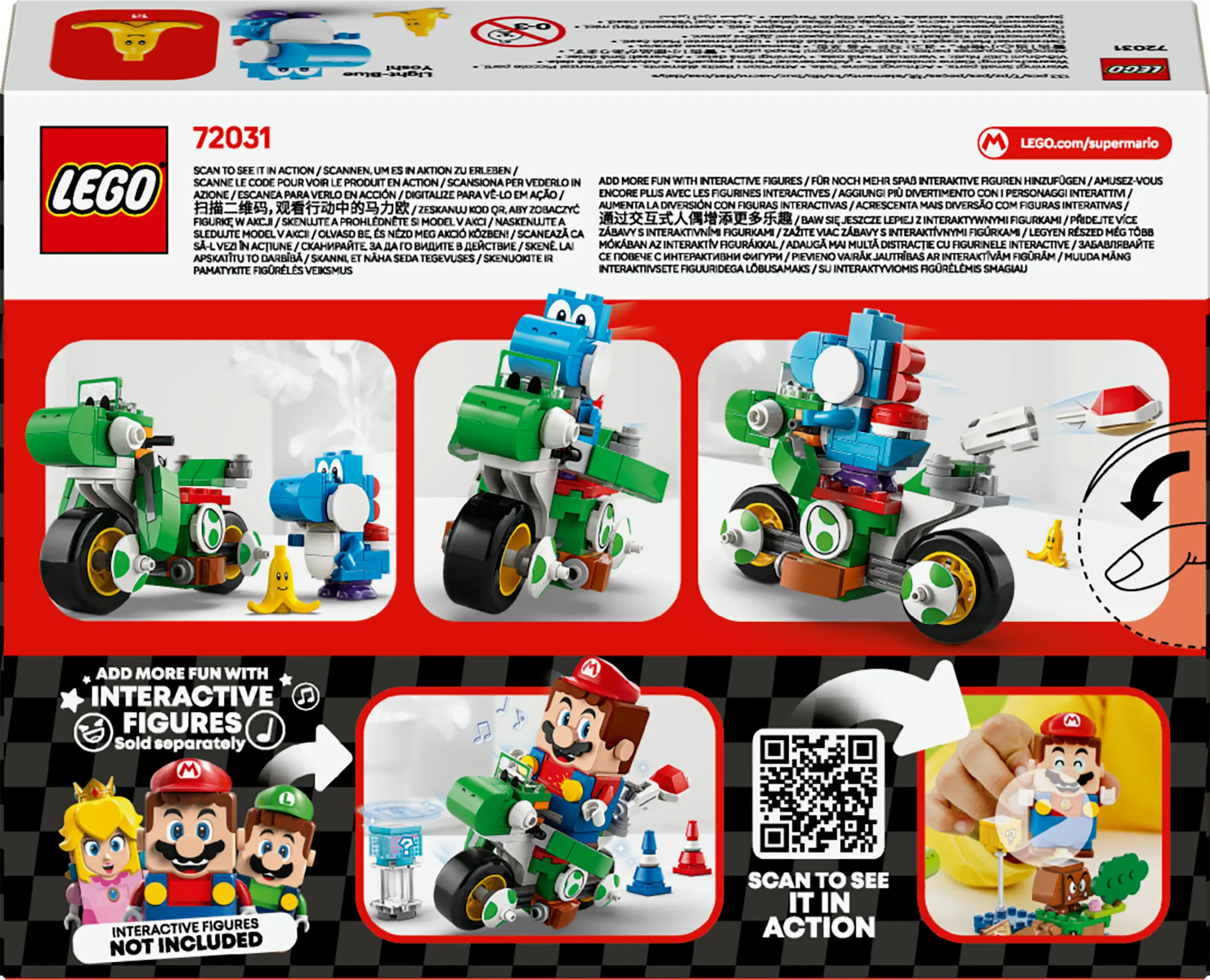 LEGO Super Mario Mario Kart &ndash; Yoshi Bike 72031