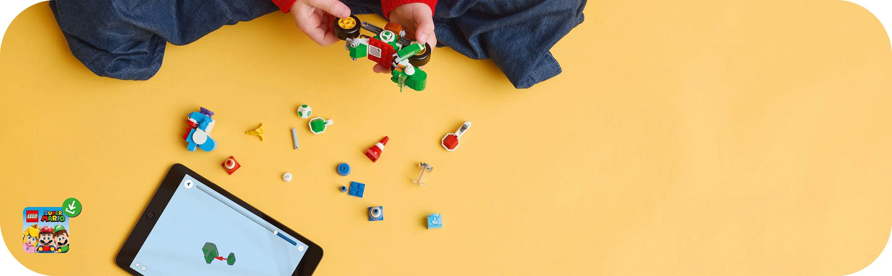 LEGO Super Mario Mario Kart &ndash; Yoshi Bike 72031