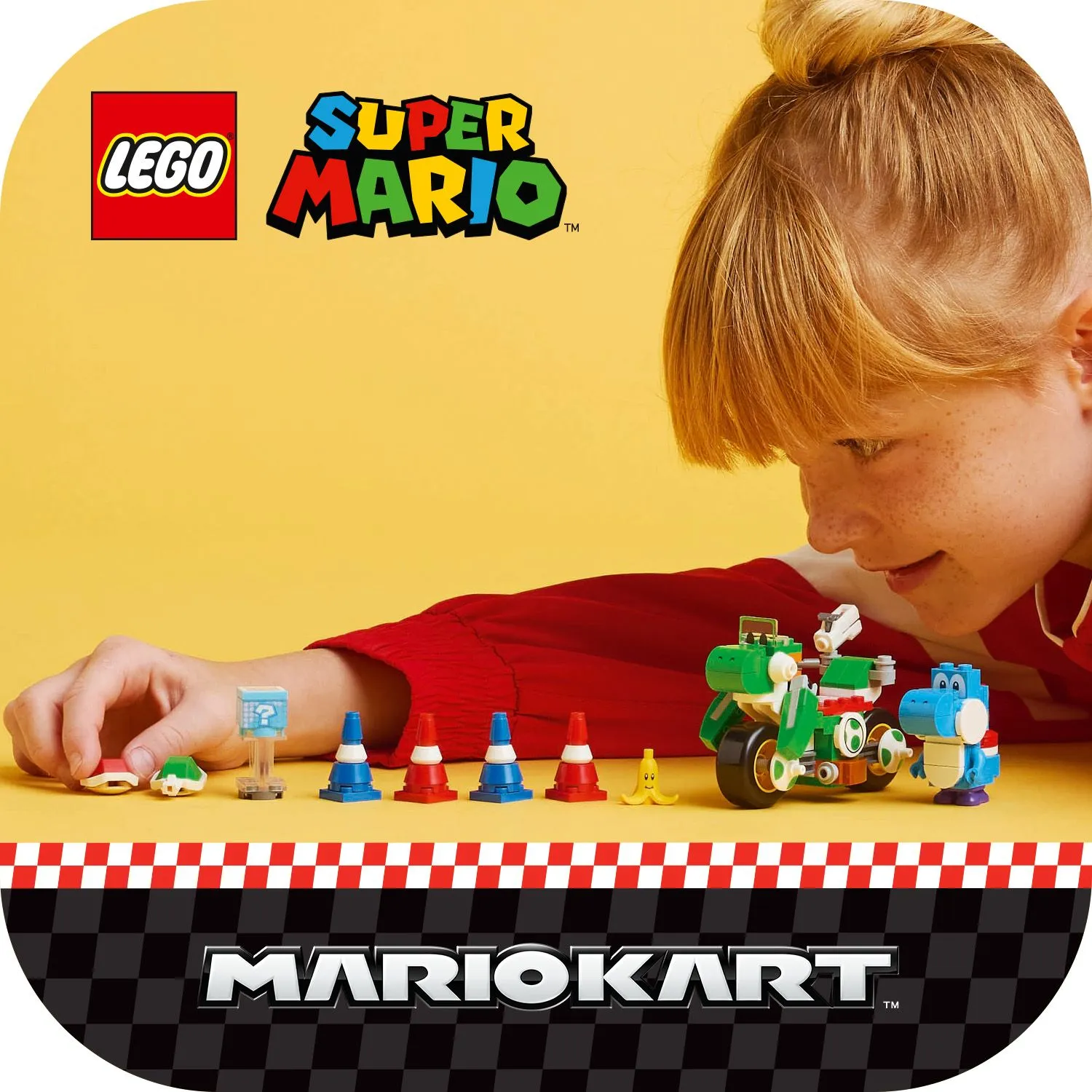 LEGO Super Mario Mario Kart &ndash; Yoshi Bike 72031