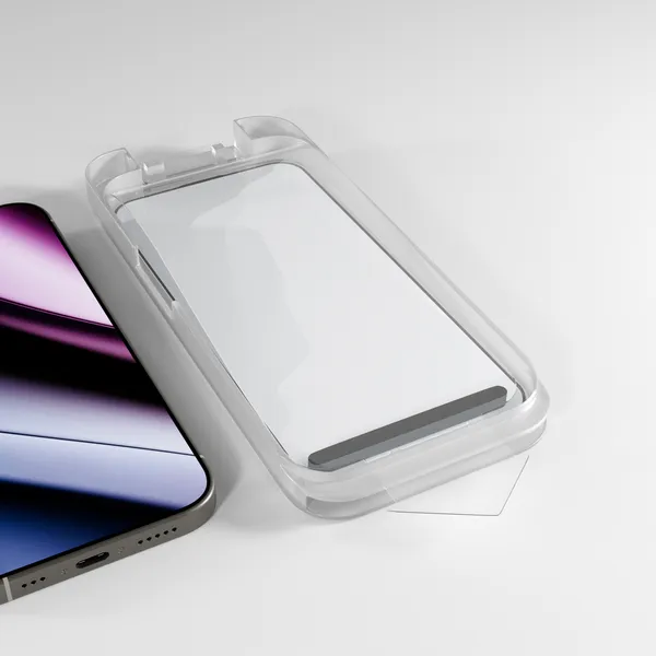 Epico ImpactCeramic Glass 3D Ultra-wide Fit with dust-free applicator for iPhone 16 Pro Max