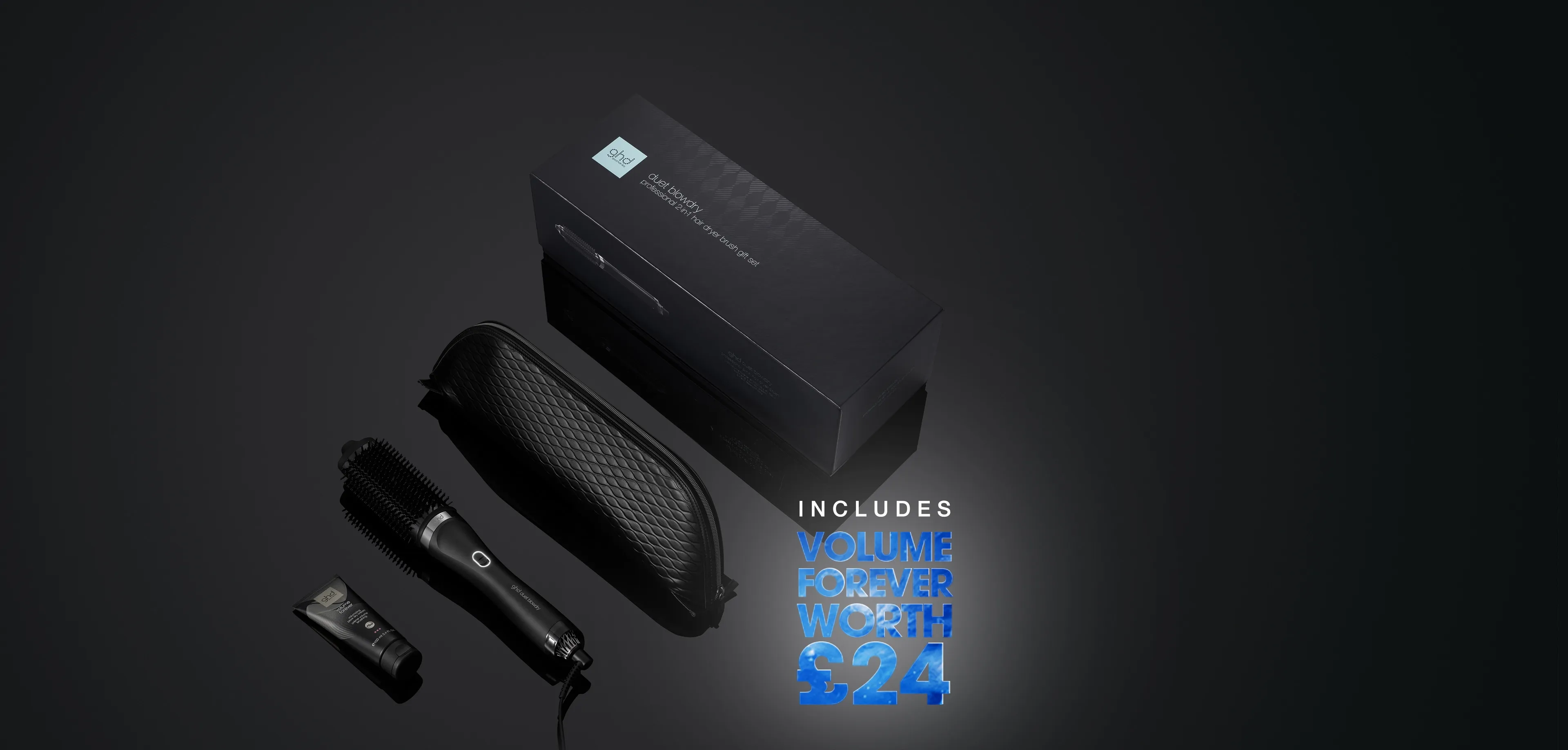 Ghd Duet Style 2-In-1 - hot air styler, Black