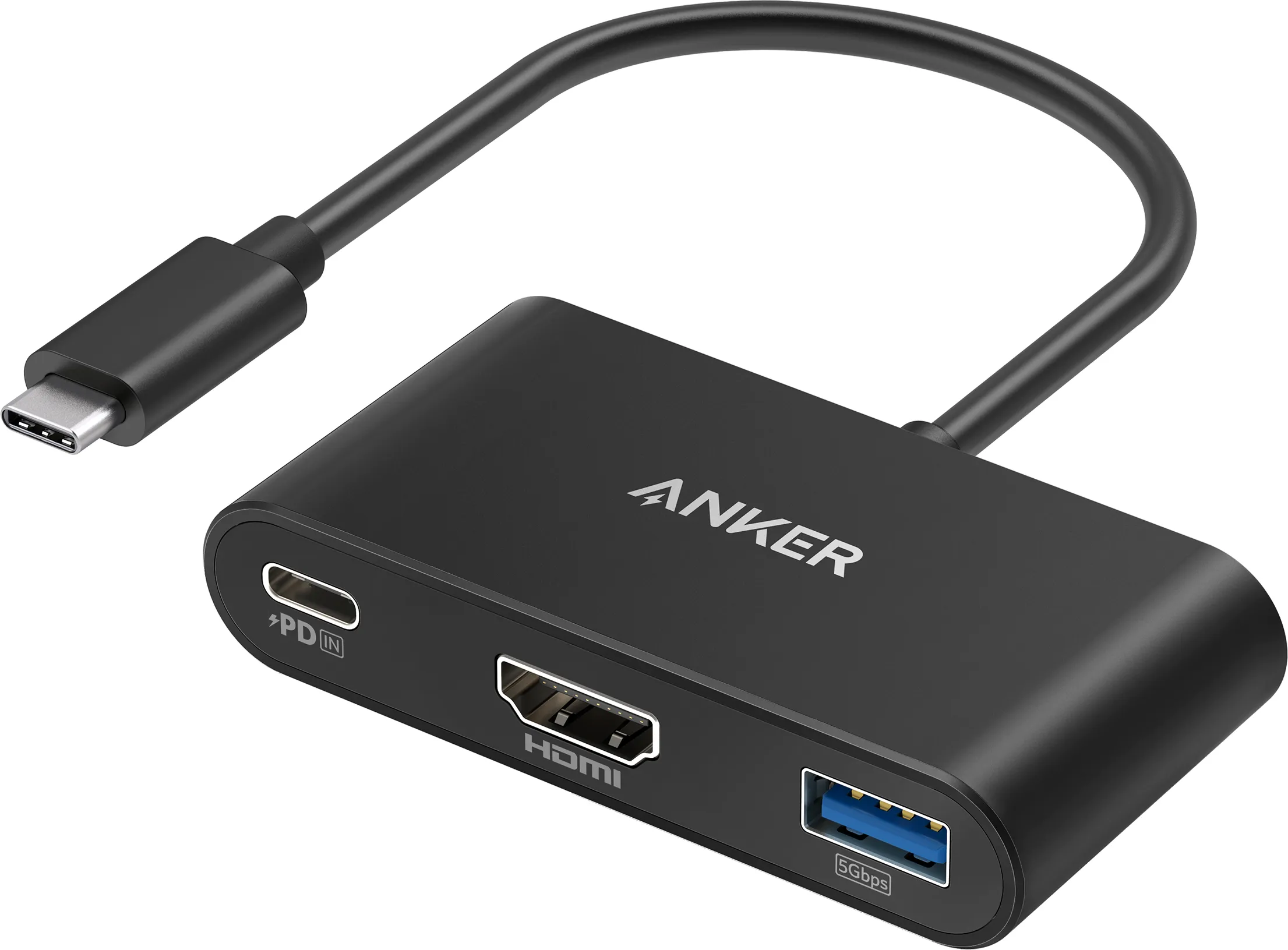 Anker PowerExpand 3-in-1 USB-C -hubi