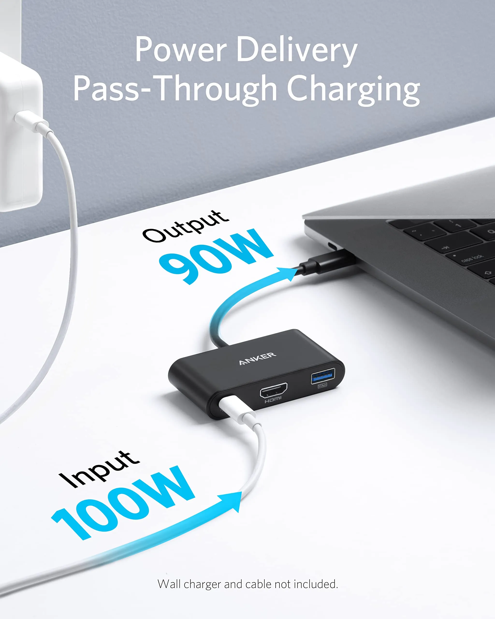 Anker PowerExpand 3-in-1 USB-C -hubi