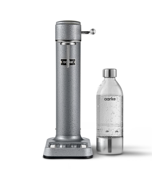 Aarke Carbonator 3 - sparkling water maker, Hammertone Grey