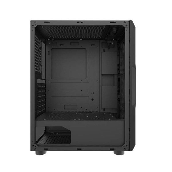DARKFLASH Aquarius Mesh Midi-Tower Case with window, Black