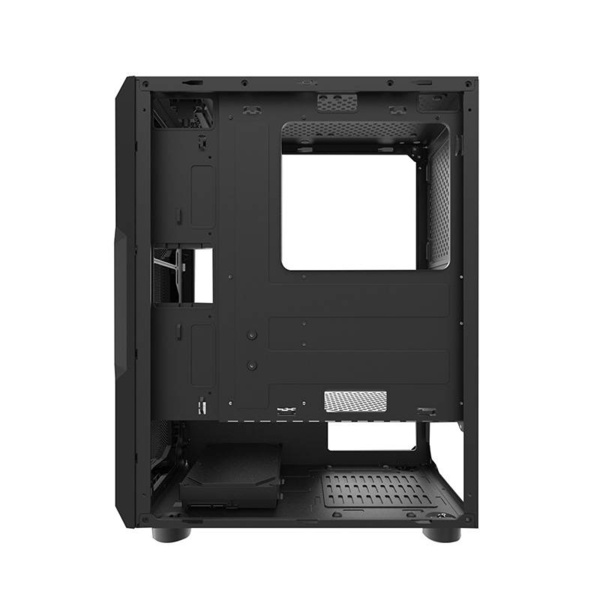 DARKFLASH Aquarius Mesh Midi-Tower Case with window, Black