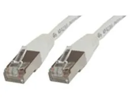 MicroConnect Cat5e F/UTP -verkkokaapeli, 0,5 m, Valkoinen