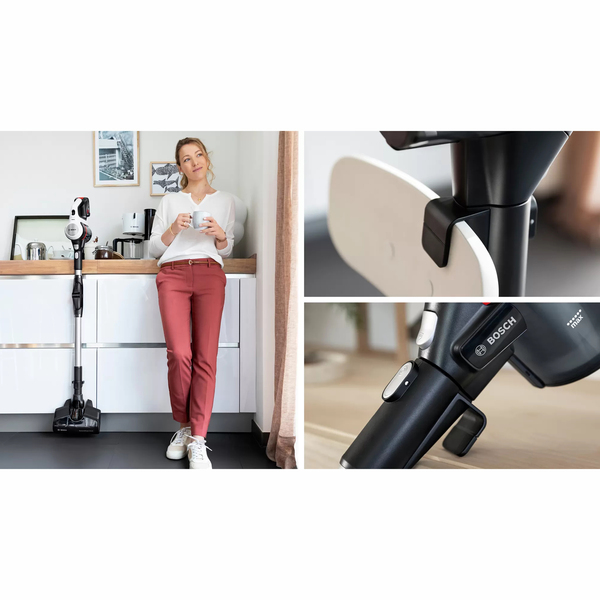 Bosch Unlimited 7 BBS711W Stick vacuum cleaner, White