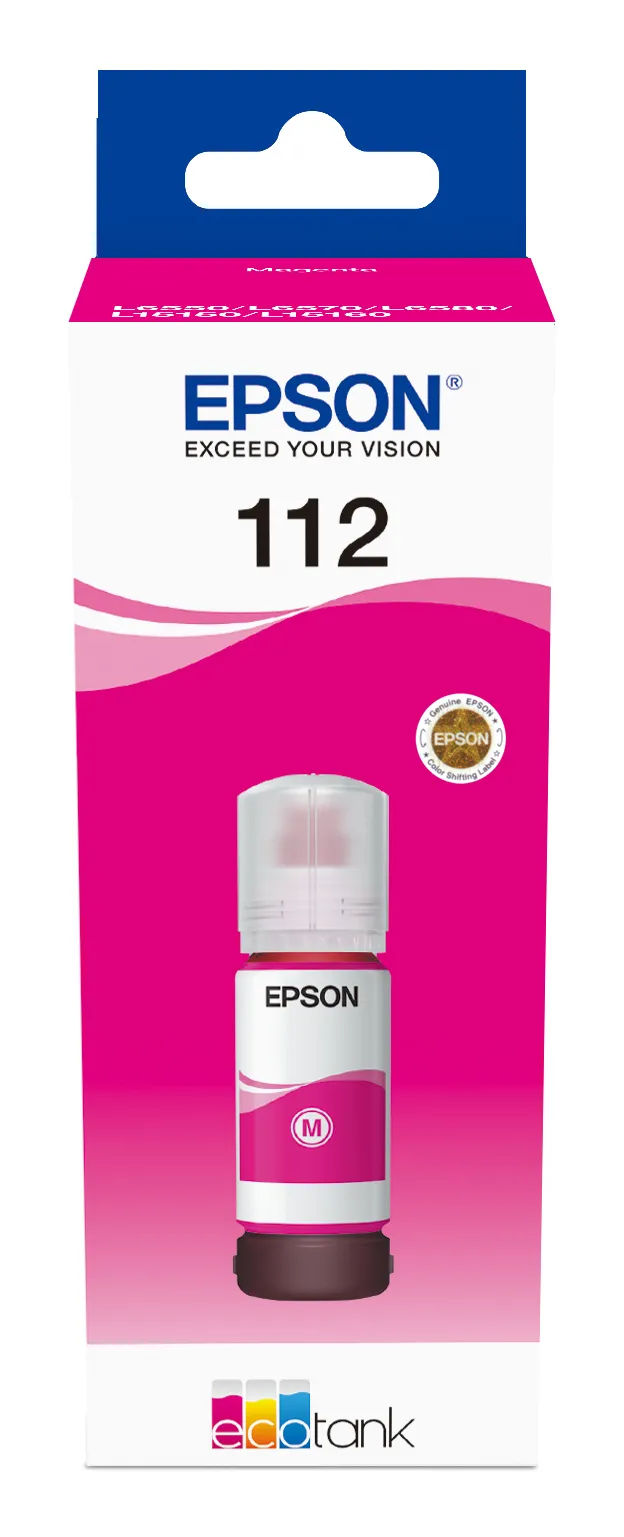 Epson 112 EcoTank Pigment - ink bottle, Magenta