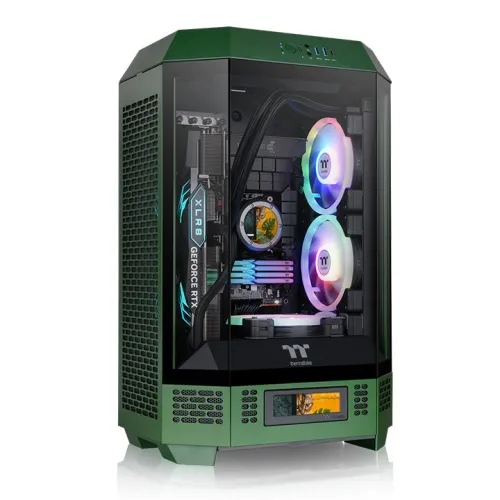 Thermaltake The Tower 300 Micro Tower Chassis Racing Green