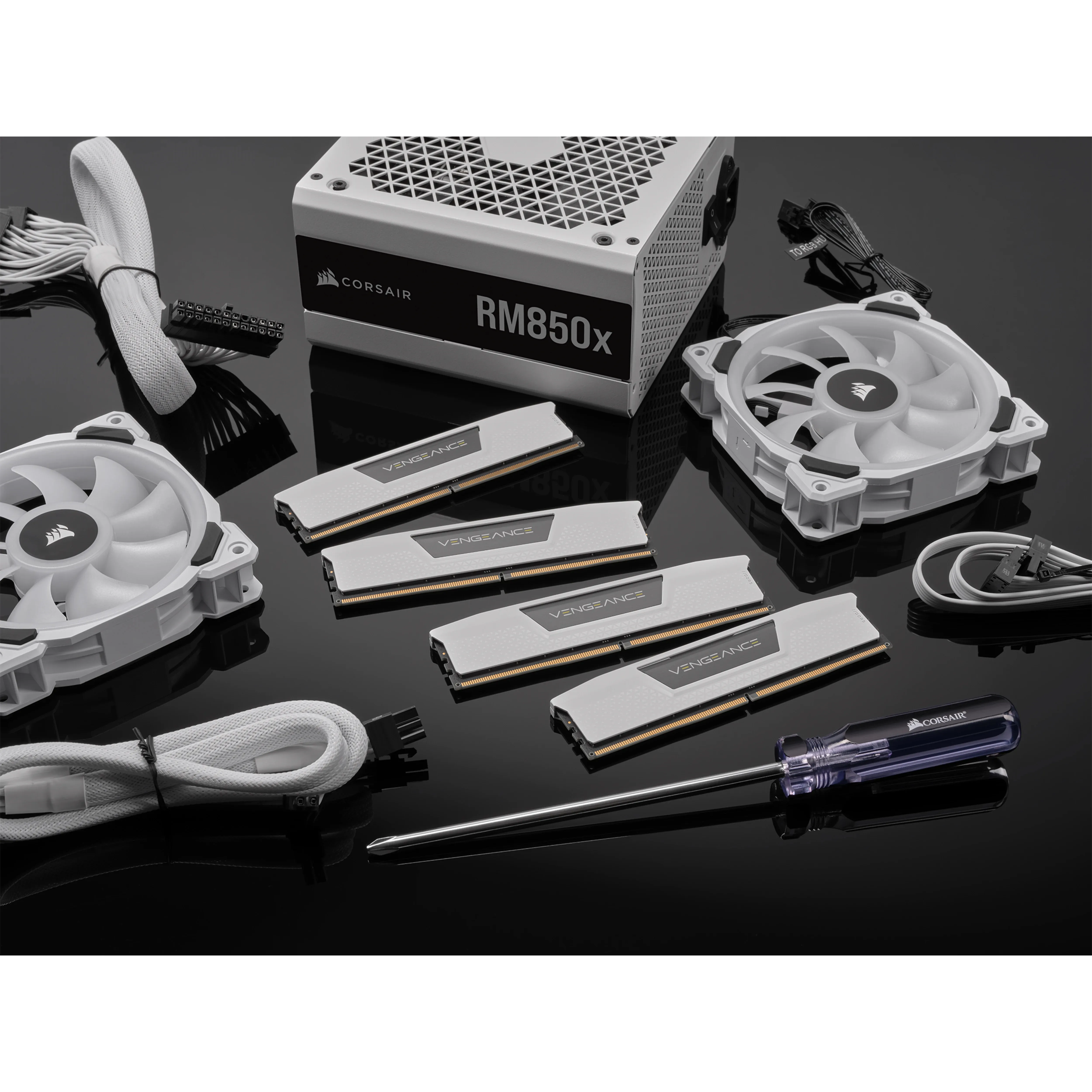 Corsair Vengeance 32GB (2-KIT) DDR5 5200MHz CL40 White