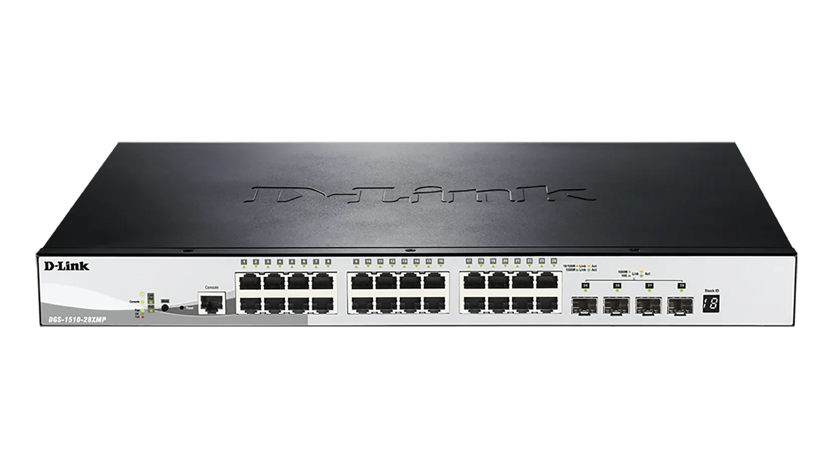 D-LINK SmartPro DGS-1510-28XMP - Switch - L3 - Administrerad