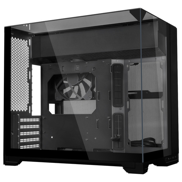 Lian Li O11 Vision-M Micro-ATX Case with window, Black