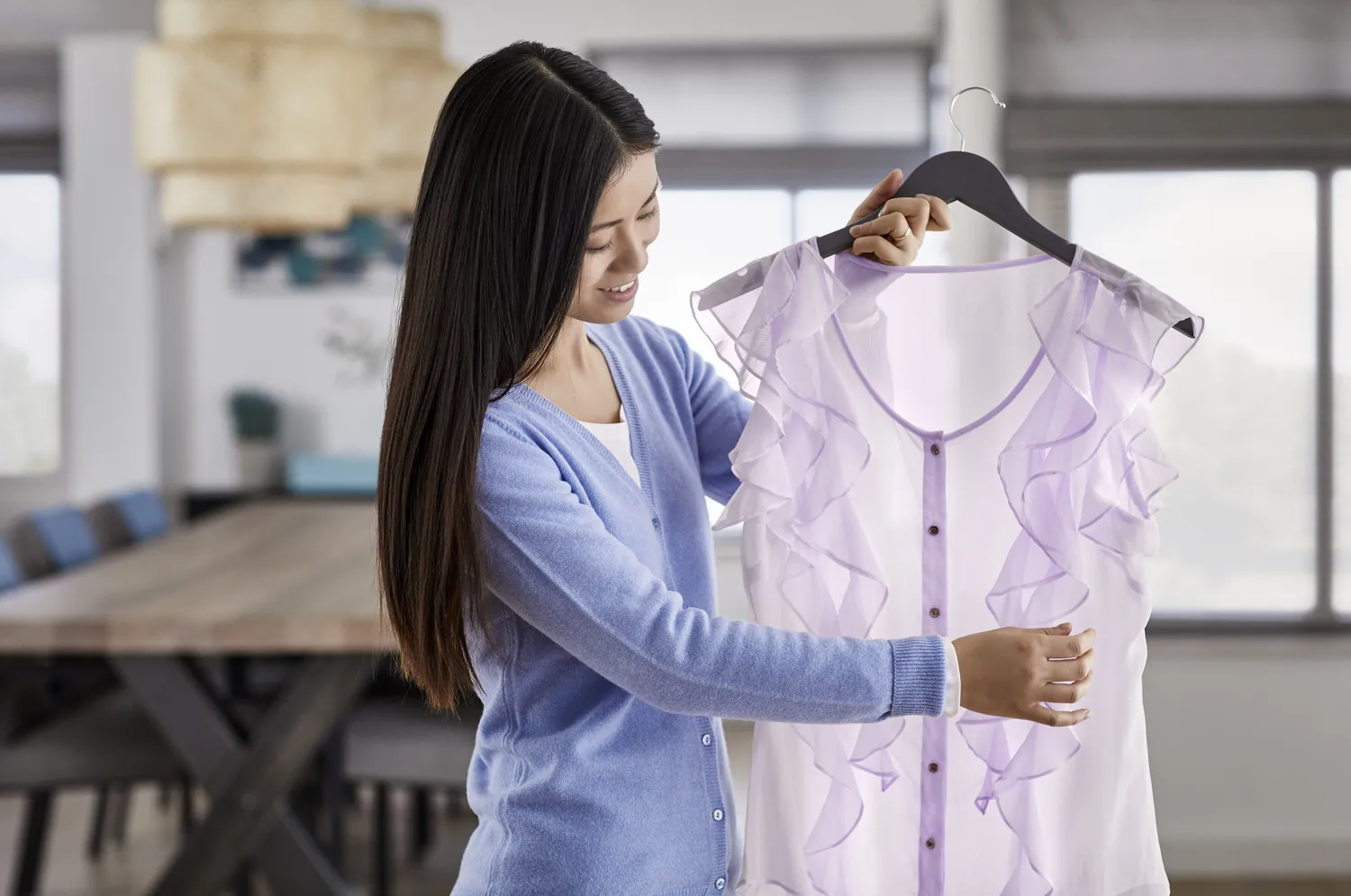 Philips PerfectCare GC3925/30 Steam Iron, 2500W, 0.3L, Black/Purple