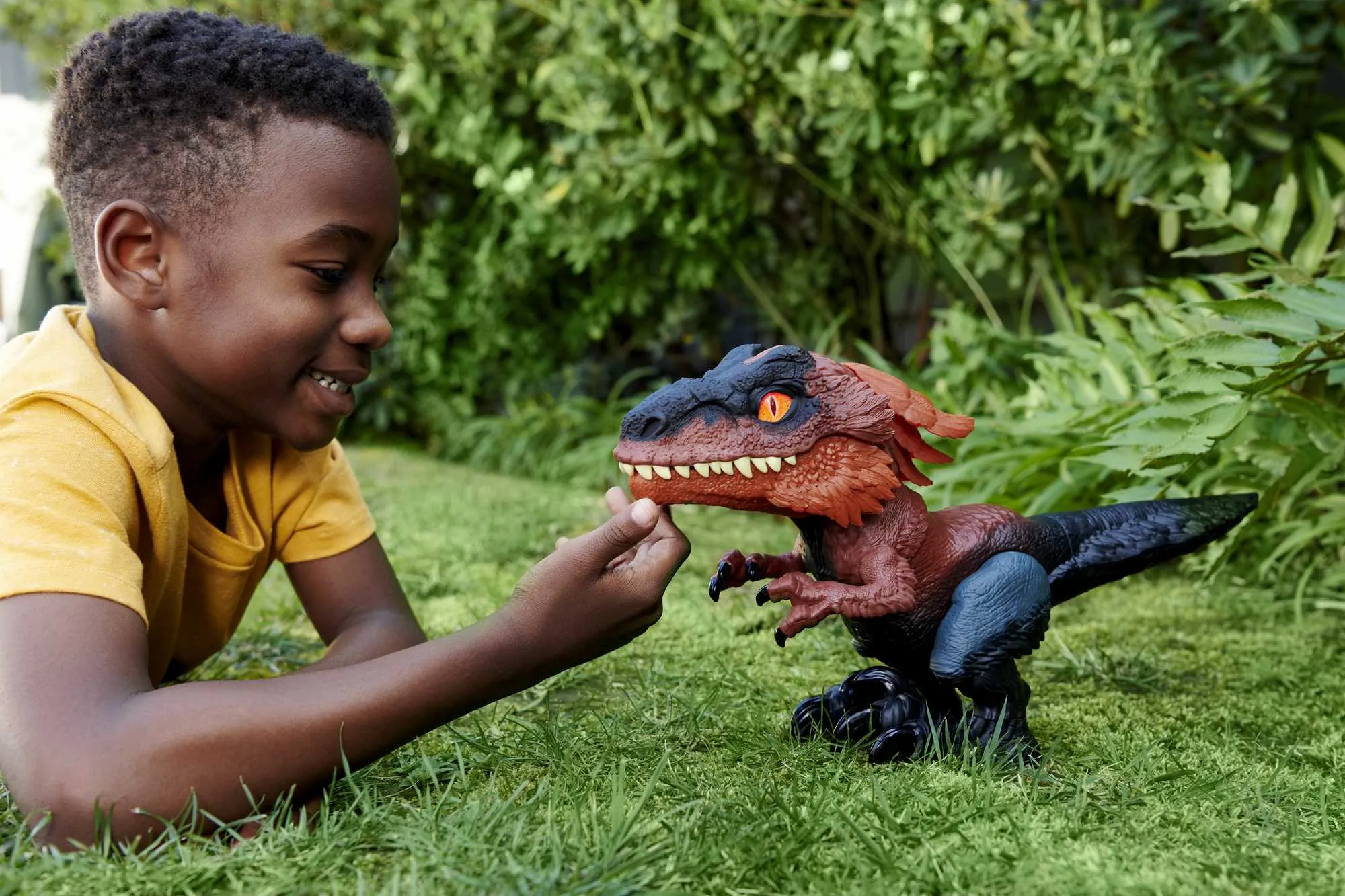 Mattel Jurassic World Uncaged Ultimate Fire Dino Toy Figure