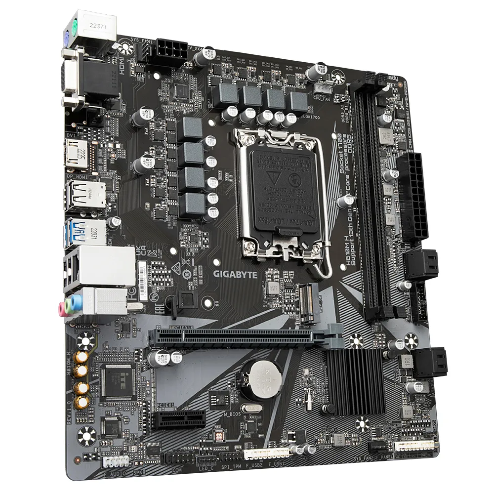 Gigabyte H610M H LGA1700 mATX - motherboard