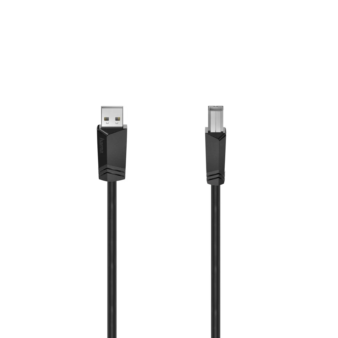 Hama USB 2.0 USB-A to USB-B cable, 3 m, Black