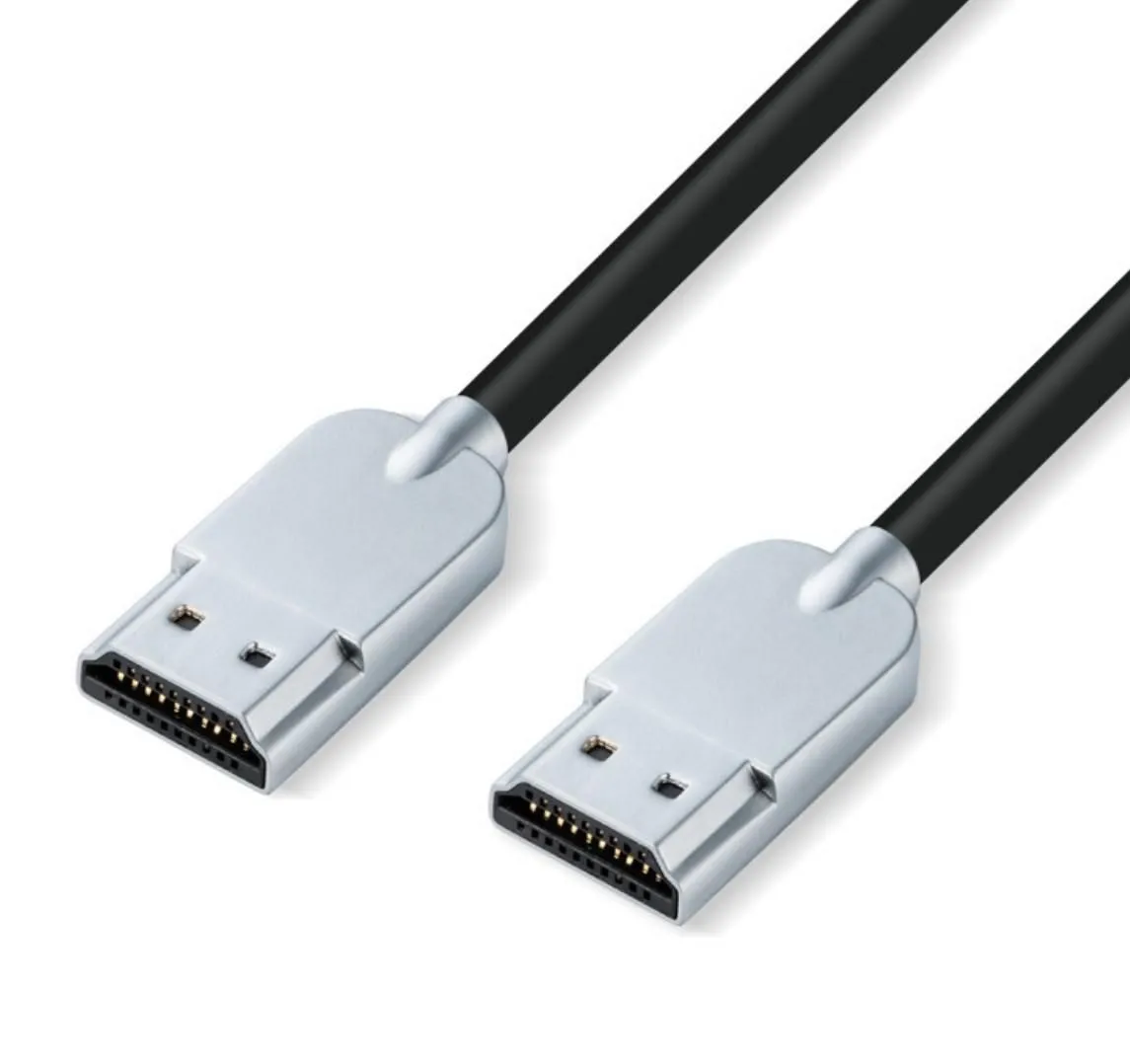 MicroConnect  HDMI &ndash; HDMI 2.0 - cable, 1.5m, Black, Metallic