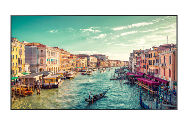 Samsung 85&quot; UHD/4K, 16:9, QM85R, edge-LED, 500nits, Speakers 2x10W, black, DVI-D, 2xHDMI 2.0, DP 1.2, HDMI-out, RS232(in/out), USB 2.0 x 2, Ethernet, WiFi, SSSP