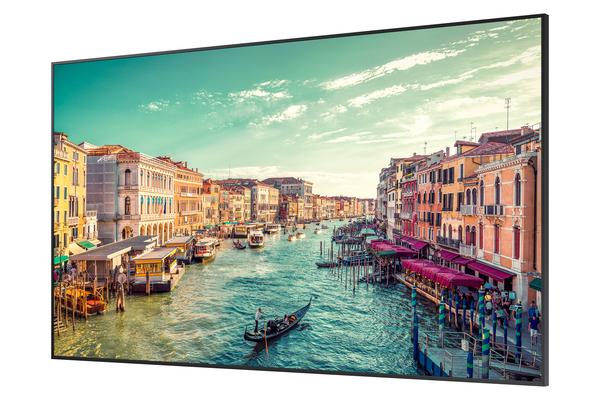 Samsung 85&quot; UHD/4K, 16:9, QM85R, edge-LED, 500nits, Speakers 2x10W, black, DVI-D, 2xHDMI 2.0, DP 1.2, HDMI-out, RS232(in/out), USB 2.0 x 2, Ethernet, WiFi, SSSP