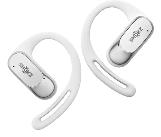 Shokz OpenFit Air -langattomat nappikuulokkeet, valkoinen