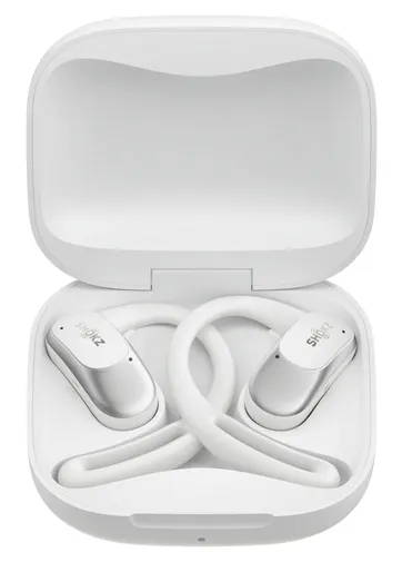Shokz OpenFit Air -langattomat nappikuulokkeet, valkoinen