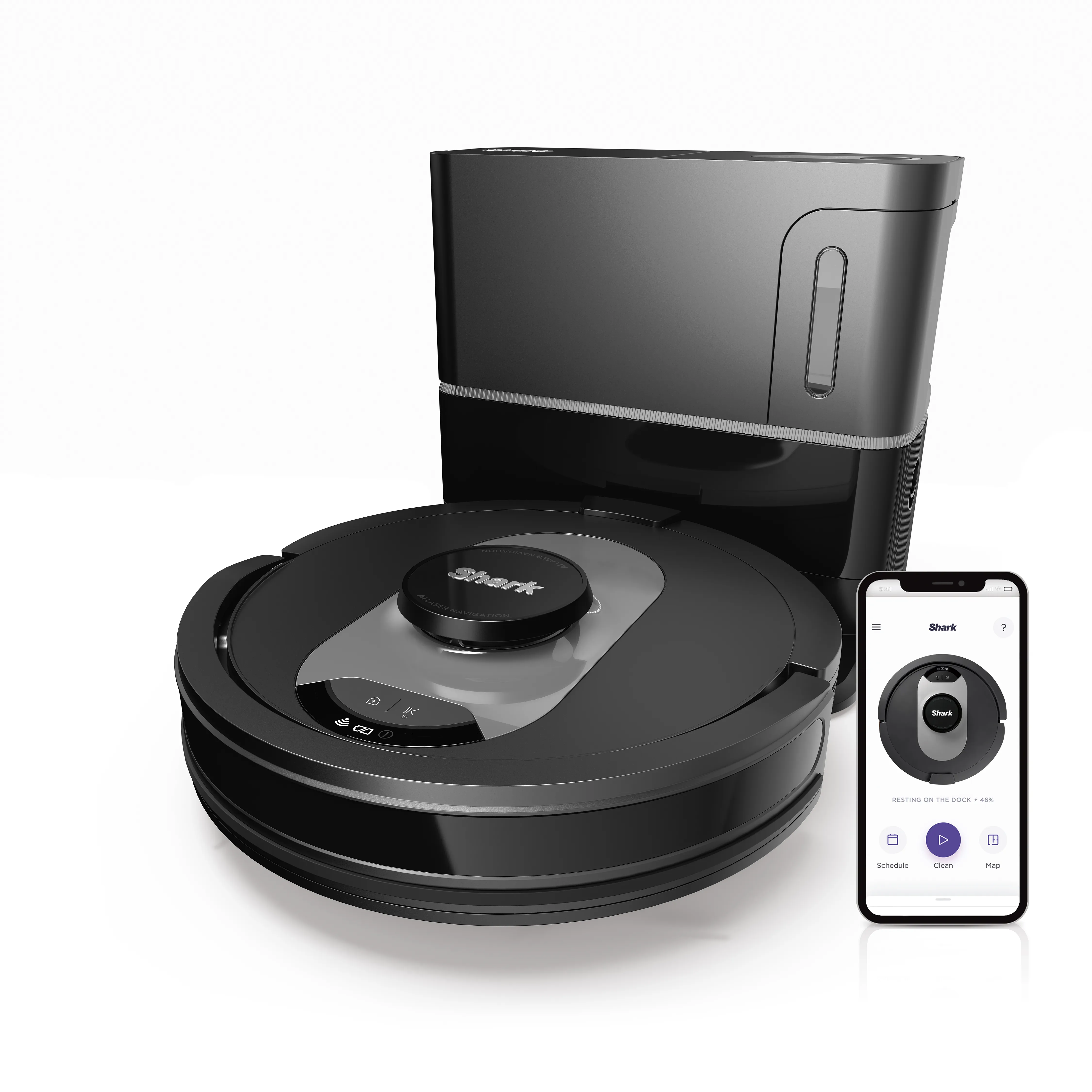 Shark RV2500SEU - robot vacuum cleaner, Black