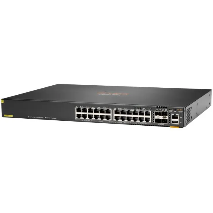 HPE Aruba Networking CX 6200F 24G 4SFP Switch EU en