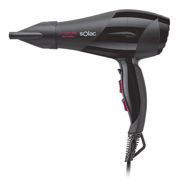 Solac Expert S90004700, 2600W hair dryer, Black