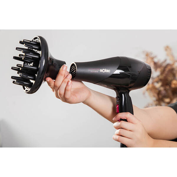 Solac Expert S90004700, 2600W hair dryer, Black