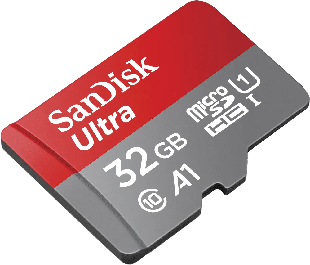 SanDisk Ultra 32GB MicroSDHC - memory card + SD adapter