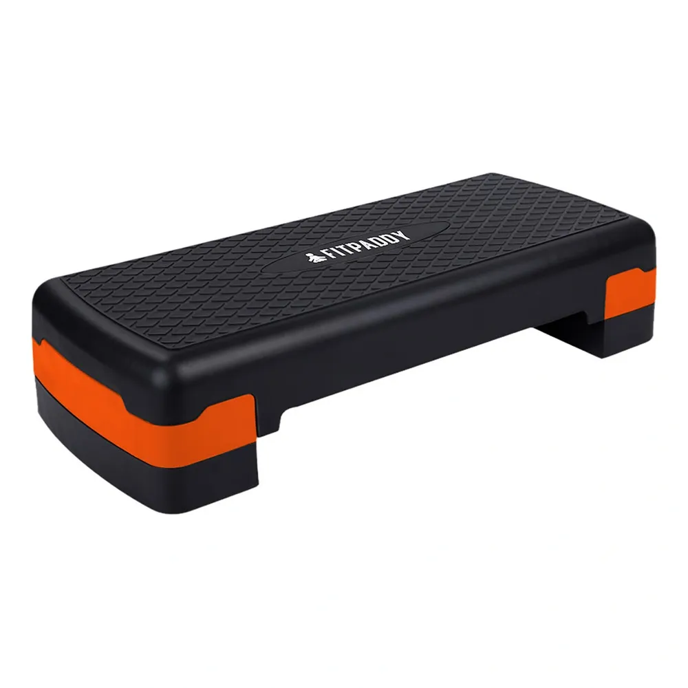 FITPADDY STEPPER01 Aerobic Step-plattform Svart/Orange