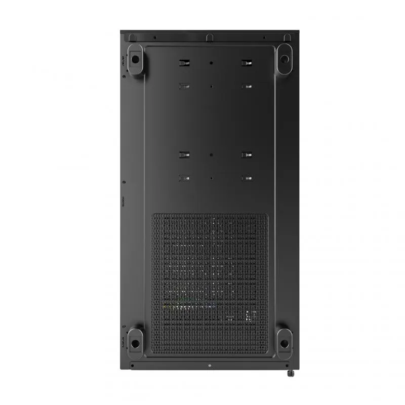 Montech XR TG, 3x120 ARGB PWM - midi chassi, fönster, svart