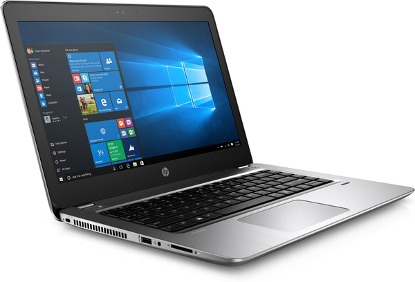 HP 14" ProBook 440 G4, 256GB SSD, Win 10 Pro -kannettava, hopea