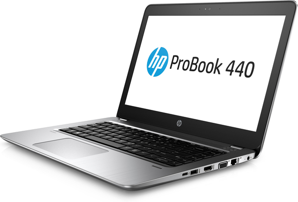 HP 14" ProBook 440 G4, 256GB SSD, Win 10 Pro - Notebook, Silver