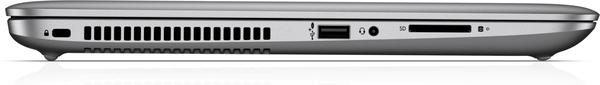HP 14" ProBook 440 G4, 256GB SSD, Win 10 Pro -kannettava, hopea