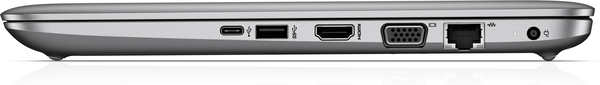 HP 14" ProBook 440 G4, 256GB SSD, Win 10 Pro -kannettava, hopea