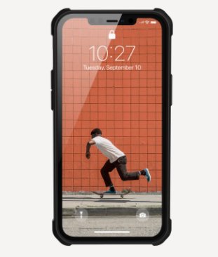 UAG Metropolis LT, iPhone 12 Pro Max -suojakuori, Kevlar Black