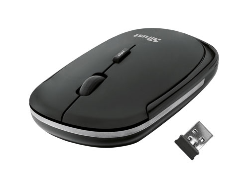 Trust SlimLine - wireless mouse, Black