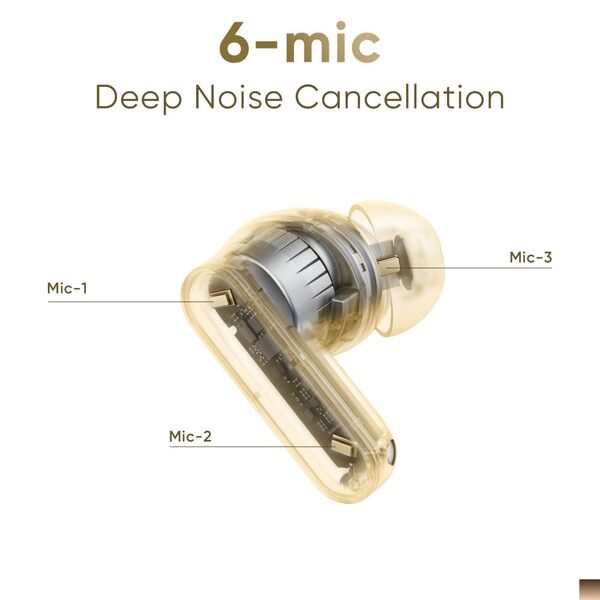 Realme Buds Air 8 Wireless Earbuds, Master Gold