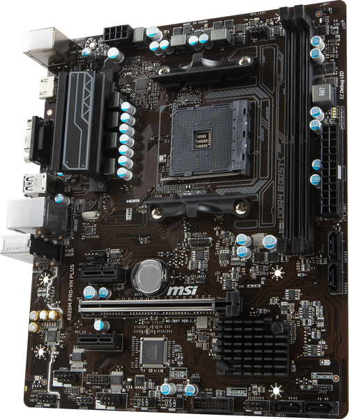 MSI A320M Pro VH PLUS, mATX -emolevy