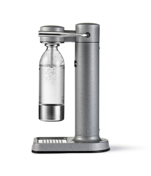 Aarke Carbonator 3 - sparkling water maker, Hammertone Grey