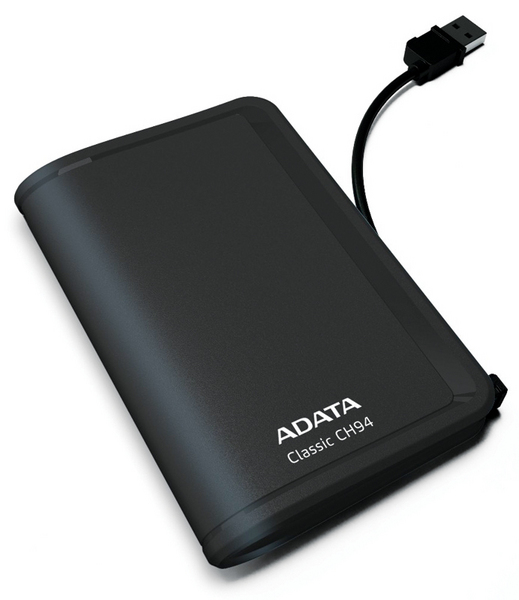 ADATA 750GB HDD extern USB 2.0 2.5inch 6,4cm CH94 black