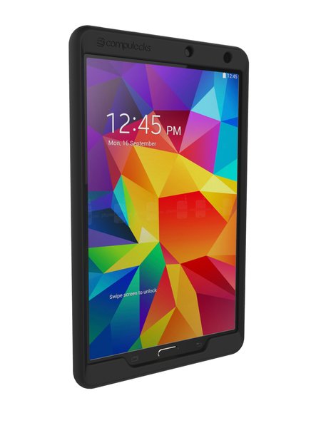 Compulocks Galaxy Rugged Edge Band - Bumper tabletille - rugged - kumi - musta malleihin Samsung Galaxy Tab S2 (8 tuuma)