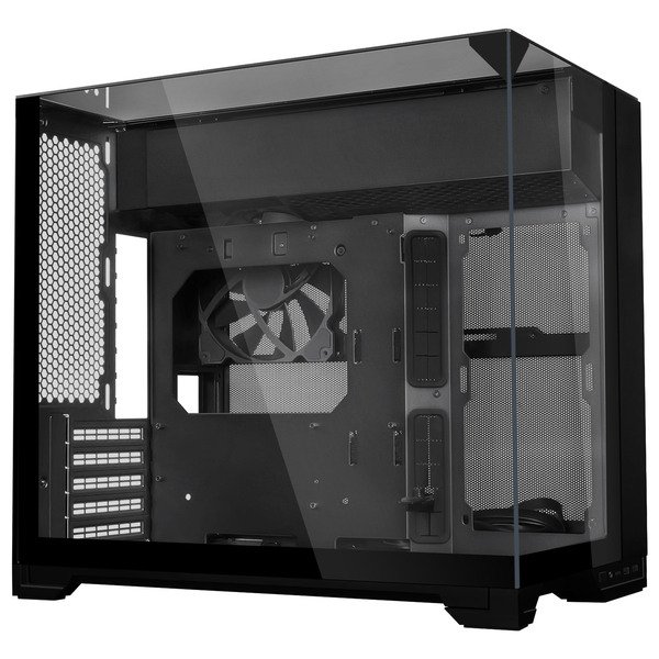 Lian Li O11 Vision-M -micro-ATX-kotelo ikkunalla, musta